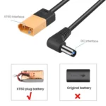 For DJI FPV Goggles V2 XT60 to DC Power Cable Stable Power Supply Connector - Image 5