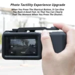 Street Vlogging Handle For DJI Osmo Action 5 Pro / Action 4 / Action 3 Magnetic Grip - Image 3