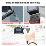 Street Vlogging Handle For DJI Osmo Action 5 Pro / Action 4 / Action 3 Magnetic Grip - Image 7