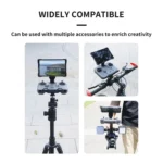 For DJI RC Pro 2 Aluminum Alloy 1/4-inch Tripod Adapter Mounting Bracket - Image 7