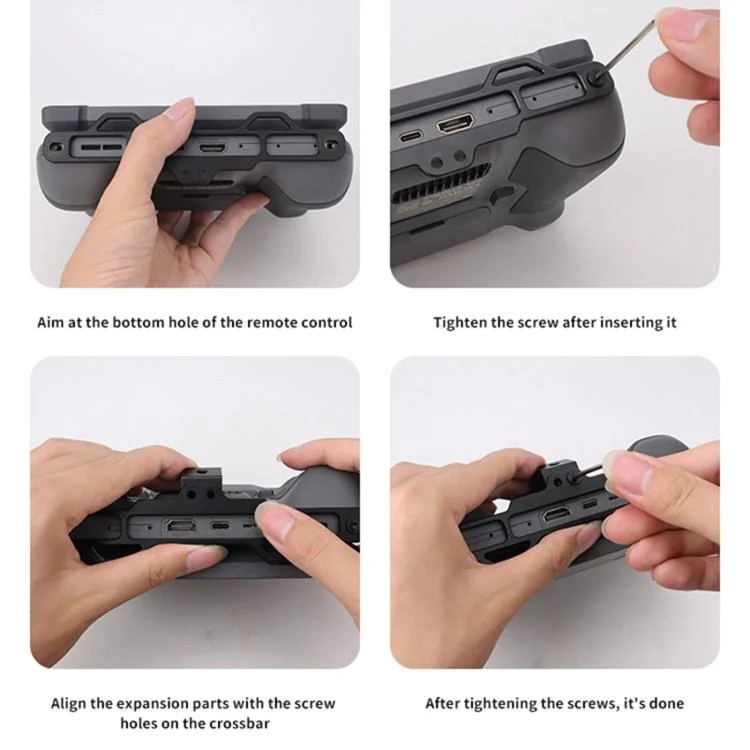 TBD06061206_B8.webp For DJI RC Pro 2 Aluminum Alloy 1/4-inch Tripod Adapter Mounting Bracket - Image 9