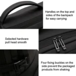 For DJI Mavic 4 Pro Fly More Combo / Creator Combo Backpack 15-inch Laptop Bag - Image 8
