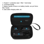 For DJI Pocket 3 Standard/Long-Battery Version BKANO Hard Case Slim Handheld Storage Bag - Image 4