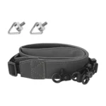 For DJI RC/RC 2/RC Pro/RC Plus Adjustable Soft Leather Neck Strap Dual-Hook Hands-Free Shoulder Belt - Image 2