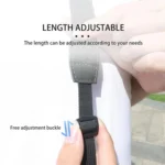 For DJI RC/RC 2/RC Pro/RC Plus Adjustable Soft Leather Neck Strap Dual-Hook Hands-Free Shoulder Belt - Image 4