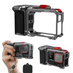 For Insta360 Ace Pro 2 / Ace Pro Flymile Xplorer Grip Kit Street Photography Handle Metal Cage Case