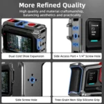 For Insta360 Ace Pro 2 / Ace Pro Flymile Xplorer Grip Kit Street Photography Handle Metal Cage Case - Image 11