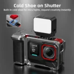 For Insta360 Ace Pro 2 / Ace Pro Flymile Xplorer Grip Kit Street Photography Handle Metal Cage Case - Image 6