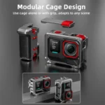 For Insta360 Ace Pro 2 / Ace Pro Flymile Xplorer Grip Kit Street Photography Handle Metal Cage Case - Image 8