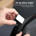 For DJI Action 5 Pro/ Action 4 Flymile 20 LEDs Magnetic Fill Light Rechargeable Video Light 3000K/4440K/8700K Adjustable - Image 10