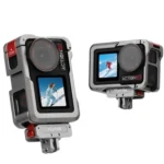 For DJI Action 5 Pro/Action 4/Action 3 Flymile Aluminum Alloy Camera Cage Protective Metal Frame - Image 2