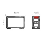 For DJI Action 5 Pro/Action 4/Action 3 Flymile Aluminum Alloy Camera Cage Protective Metal Frame - Image 14