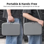 For Insta360 X5 Flymile All-in-One Storage Shoulder Bag Durable PU + Lycra Material Carrying Case - Image 5