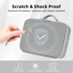 For Insta360 X5 Flymile All-in-One Storage Shoulder Bag Durable PU + Lycra Material Carrying Case - Image 9