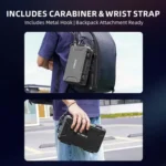 For Insta360 X5 Camera Flymile Portable Protective Hard Case Waterproof Shockproof Travel Carrying Storage Box - Image 9