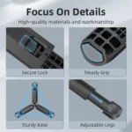 Flymile Extendable Mini Tripod With 1/4-Inch Screw For Action Cameras - Image 8