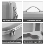 For DJI MINI 4 PRO BRDRC Remote Control Accessories Storage Handbag - Image 7