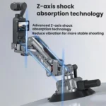 For DJI OSMO POCKET 3 BRDRC Car Suction Cup Expansion Fixed Clip Shock Absorber Bracket - Image 5