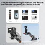 For DJI OSMO POCKET 3 BRDRC Car Suction Cup Expansion Fixed Clip Shock Absorber Bracket - Image 10