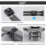 For DJI AIR3/MINI 4PRO BRDRC UAV Upload Bracket - Image 4