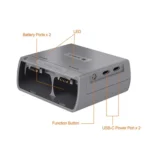 For DJI Mini 2 SE/Mini 2/Mini 4K YX Charger 2-way Battery Charging Hub - Image 7