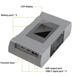 For DJI Mini 2 SE/Mini 2/Mini 4K YX 3-way Battery Charging Hub With Color Screen - Image 5