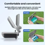 For DJI Mavic Air 2/Mavic 3 Pro BRDRC Remote Control Hood + Hanging Belt - Image 7