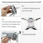 For DJI Mini 3 Pro / Mini 3 Drone YX Airdrop System Rechargeable Thrower Load 200g - Image 6