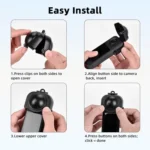 For Insta360 X5 Camera Flymile Lens Protective Cover Dustproof & Scratch-Resistant Anti-Fall Protector Cap - Image 10