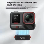 Magnetic Quick Release Base Mount For Insta360 X5/X4/X3/X2 & Ace Series 1/4 Inch Screw Universal Tripod Adapter - Image 3