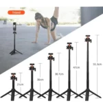 Flymile 20-54cm Magnetic Quick-Release Tripod for Insta360 Ace Pro 2/X5/X4/X3/X2/Ace Pro/Ace - Image 6