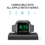 For Apple Watch / Earphone AhaStyle PT117-1 Charging Dock Plastic Storage Stand Without Charger - Image 2