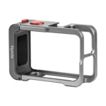 For DJI Osmo Action 5 Pro/4/3 Flymile Metal Protective Cage with Cold Shoe Mount