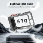 For DJI Osmo Action 5 Pro/4/3 Flymile Metal Protective Cage with Cold Shoe Mount - Image 4