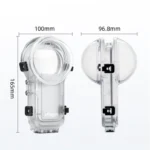 For Insta360 X5 AMagisn 60m/196ft Diving Case Quick-Release Full Invisible Waterproof Underwater Housing - Image 11