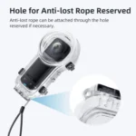 For Insta360 X5 AMagisn 60m/196ft Diving Case Quick-Release Full Invisible Waterproof Underwater Housing - Image 10