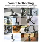 For DJI Pocket 3 aMagisn Mantis Extension Frame Magnetic Mount for Hands-Free Vlogging - Image 4