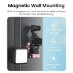 For DJI Pocket 3 aMagisn Mantis Extension Frame Magnetic Mount for Hands-Free Vlogging - Image 8