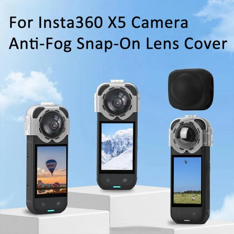 TBD06061891_B1.webp For Insta360 X5 Camera Anti-Fog Snap-On Protective Lens Cover Lens Guards - Image 2