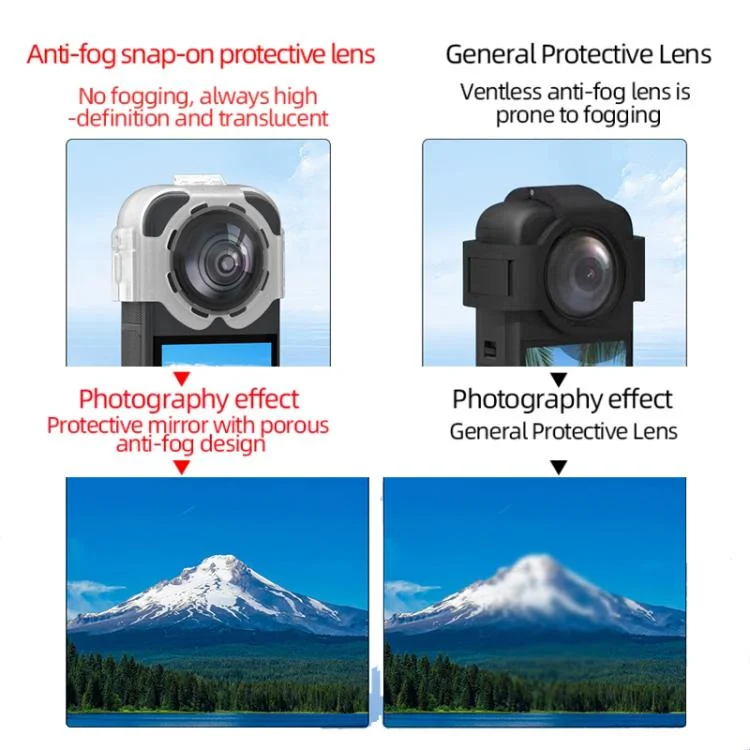 TBD06061891_B2.webp For Insta360 X5 Camera Anti-Fog Snap-On Protective Lens Cover Lens Guards - Image 3