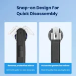 For Insta360 X5 Camera Anti-Fog Snap-On Protective Lens Cover Lens Guards - Image 6