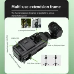 For DJI Osmo Pocket 3 Flymile Multi-Purpose Adapter Frame Expandable Mount - Image 6