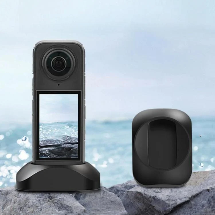 For Insta360 X5/X4 Silicone Desktop Mount Non-Slip Stabilizer Base for Vlogging, Live Streaming