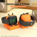 For Apple Watch Desktop Stand Silicone Base, Without Charger - Image 4