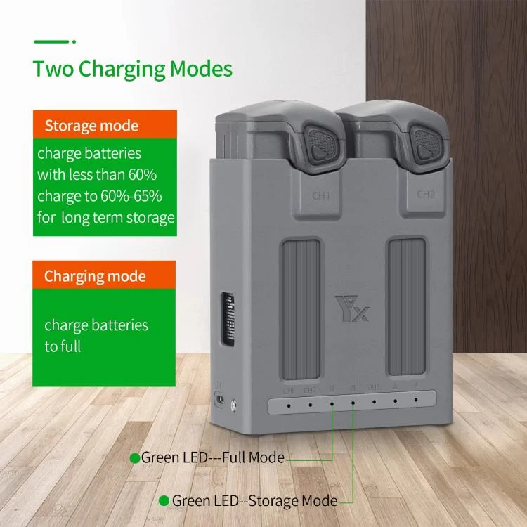 TBD06062136_1.webp For DJI Mavic 4 Pro YX Dual-Channel Charger Battery Manager Simultaneous Charging Station - Image 2