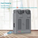 For DJI Mavic 4 Pro YX Dual-Channel Charger Battery Manager Simultaneous Charging Station - Image 3