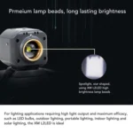 For DJI Mavic 4 Pro Drone YX 300LM Adjustable LED Spotlight Night Flight Searchlight with 3 Modes - Image 4