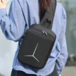 For DJI Mini 2 / 2 SE / 4K Fly More Combo BKano M4K-004 Hard Shell Portable Chest Bag Crossbody Backpack - Image 8