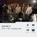 Original DJI Mic 3 (4 TX + 1 RX + Charging Case) - Image 2