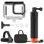 Waterproof Case Dive Accessory Kit For GoPro HERO13 Black /12 Black /11 Black /10 Black